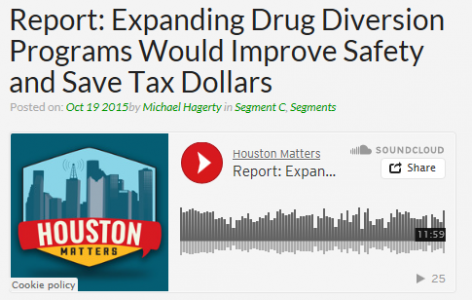 Report: Expanding Drug Diversion Programs Would Improve Safety and Save Tax Dollars