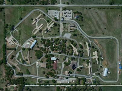 Overhead view of Gainesville youth facility