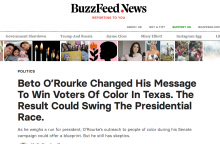 Beto O’Rourke Changed His Message To Win Voters Of Color In Texas. The Result Could Swing The Presidential Race