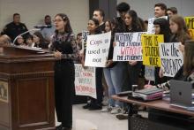 SAISD students ask for limits on school policing, amendments to their Bill of Rights