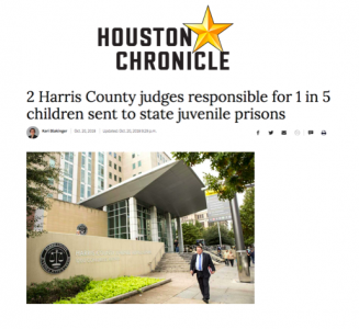 2 Harris County judges responsible for 1 in 5 children sent to state juvenile prisons