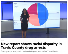 New report shows racial disparity in Travis County drug arrests