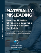 Report Cover - "Materially Misleading"