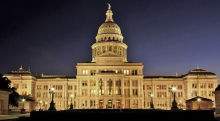 Texas state Capitol, via Houston Public Media
